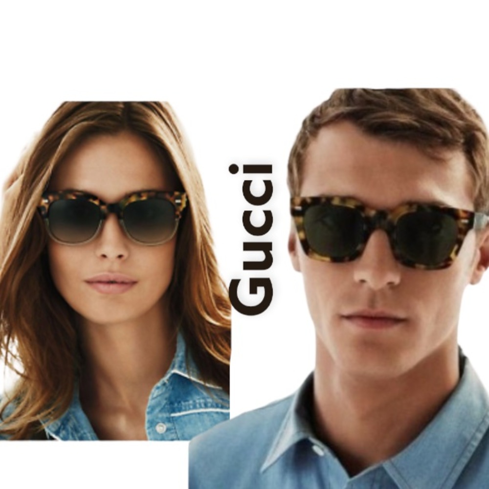 Gucci sunglasses luxury designer fashion brand unisex men women havana